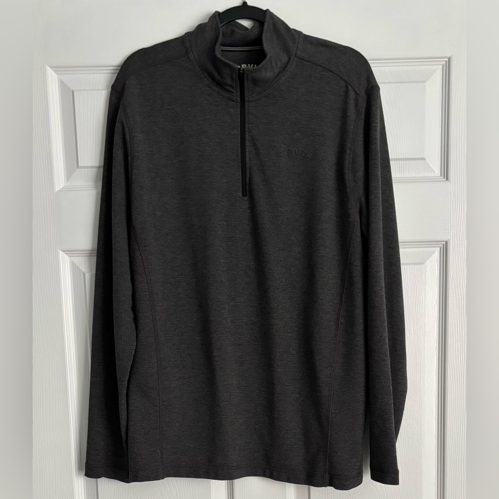 Men’s Mock Neck Lightweight Quarter-Zip by Orvis, Size Large
